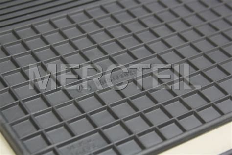 G-Class Classic Rubber Floor Mats Black 463 Genuine Mercedes-Benz B66680152