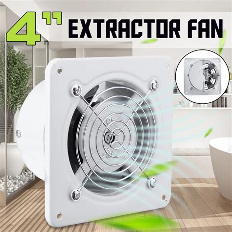 4 inch 25w Exhaust Fan 220V Window type Silent Wall Extractor ...