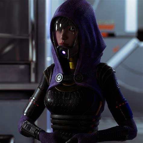 ArtStation - Tali'Zorah - Mass Effect