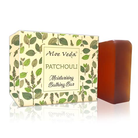 Moisturising Bathing Bar - Patchouli with Cinnamon Leaf Oil | Aloe Veda