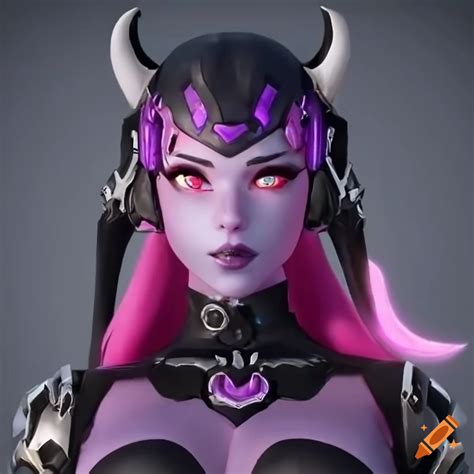 Digital art of widowmaker from overwatch on Craiyon