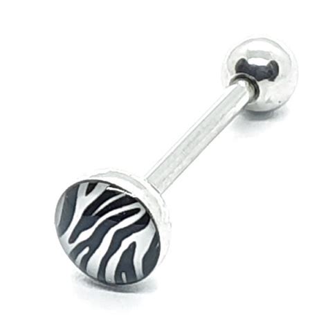 Tong Piercing - Zebra Print | bol.com
