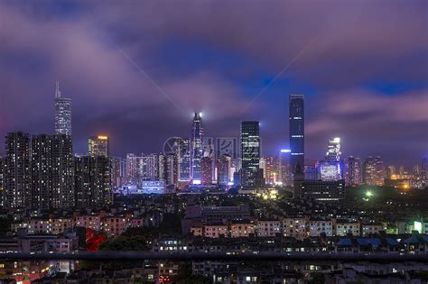 夜景深圳高清图片下载-正版图片500614446-摄图网