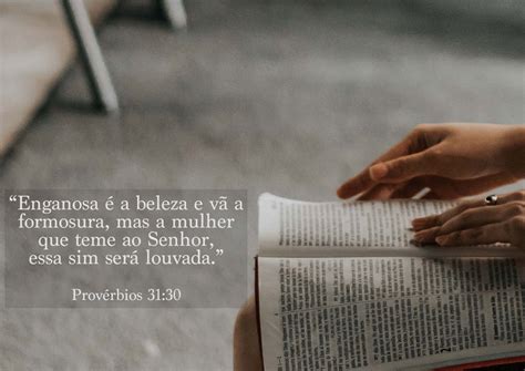 Provérbios 31:30 - Mundo Mensagens