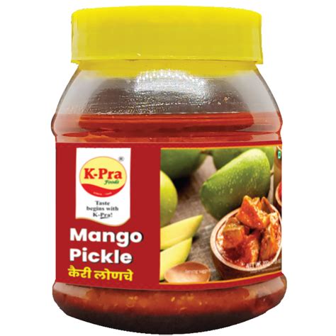 Mango Pickle Jar 300gm K-Pra – SwiftIndi