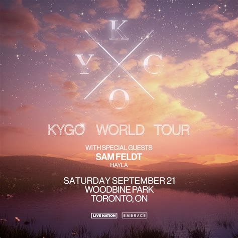Kygo Toronto Tickets, Scotiabank Arena, Toronto | AllEvents