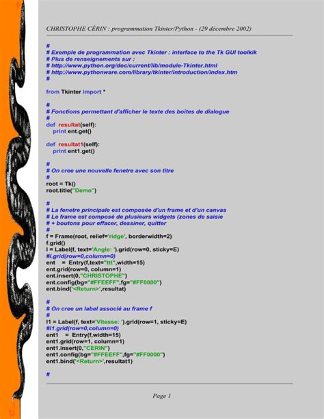 Image result for Tkinter Python Francais