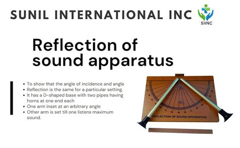 SIINC Reflection of sound apparatus : Amazon.in: Industrial & Scientific
