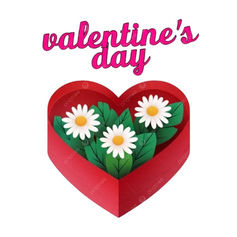 Heart Shaped Box Filled With Daisies And Leaves, Heart Shaped Boxes ...