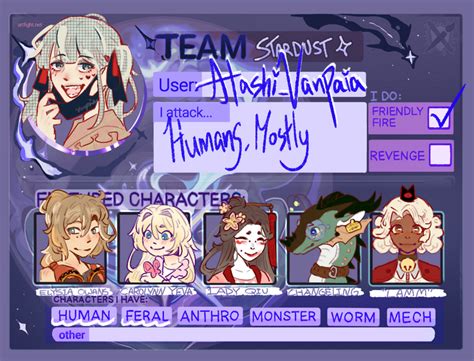 Artfight profile - complete! | Fandom