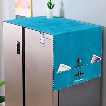 Kienlix Refrigerator Top Cover Non-slip Fridge Dust Proof Cover Multi ...