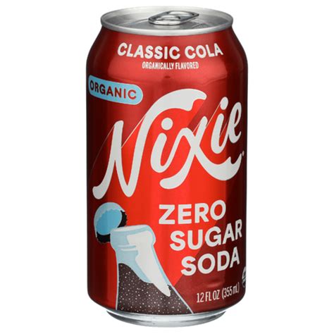 Nixie Classic Cola, Organic Zero Sugar Soda (12 oz) Delivery or Pickup ...