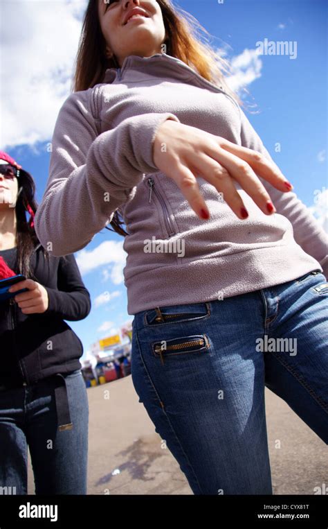 teen teenager girls walking candid women females fashion caught off ...