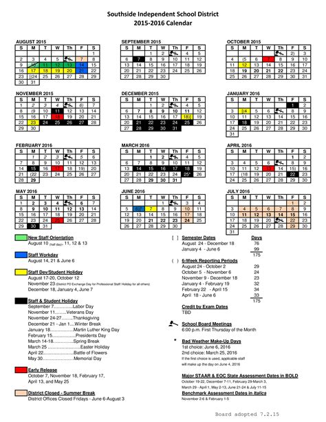 Sisd Net Calendar - Printable Word Searches