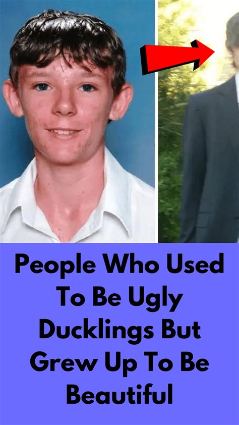 People who used to be ugly ducklings but grew up to be beautiful – Artofit