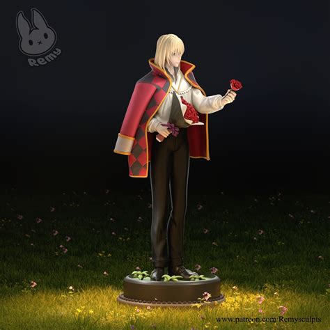 🏰 Howl's Moving Castle - Howl Jenkins Pendragon・ 3D File for 3D ...