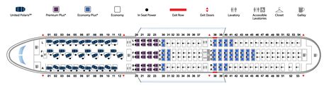 Sitzplan – Boeing 767-400ER | United Airlines