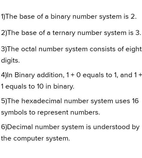 A. Fill in the blanks. 1. The base of a binary number system is 2. The ...