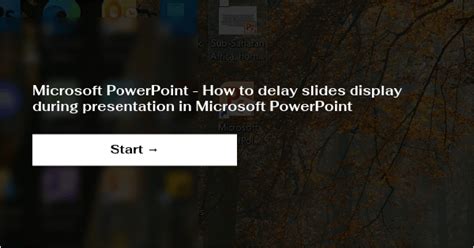 Image result for PowerPoint Slideshow Timing Between Slides