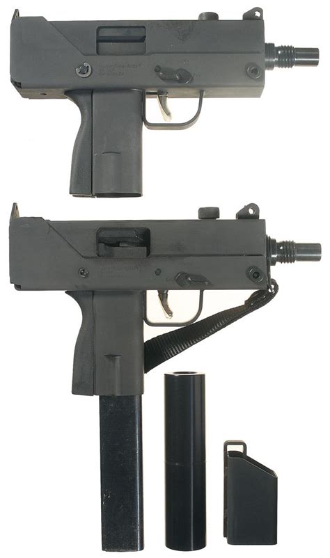 Two MAC 10 Semi-Automatic Pistols