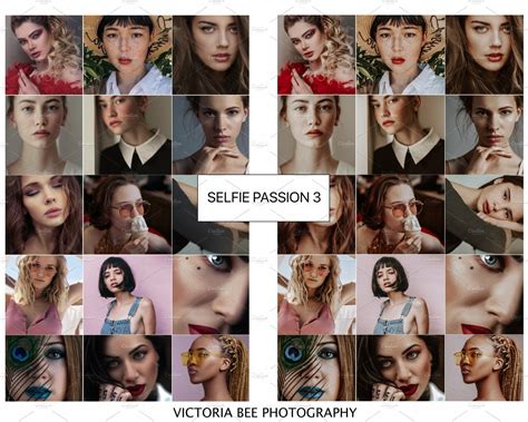 10 Lightroom Mobile Preset Selfie – MasterBundles