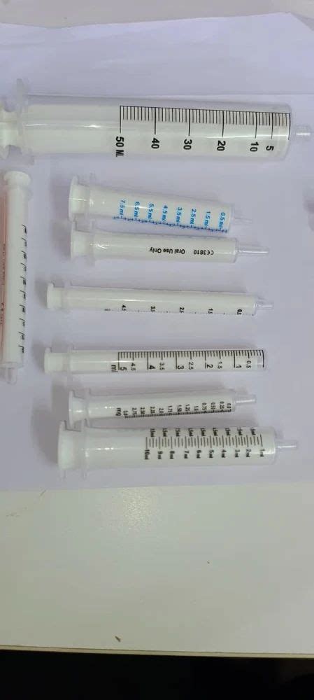 Disposable Syringes - Oral Dosing Syringe Manufacturer from Navi Mumbai