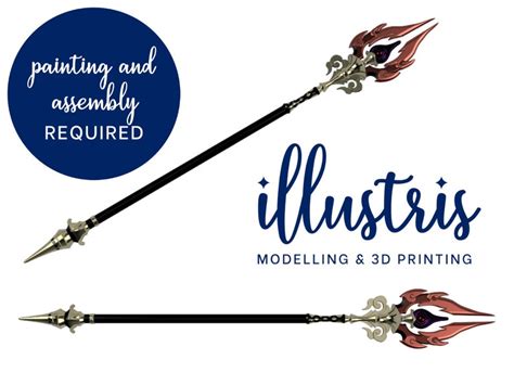 Buy HU TAO Staff of Homa 3D Printed Kit genshin Impact Online in India ...