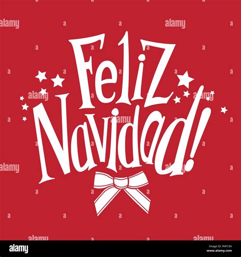 Feliz navidad text in Stock Vector Images - Alamy