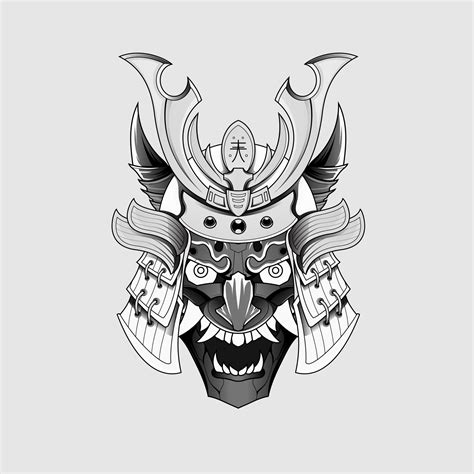 Japanese Oni Mask Samurai