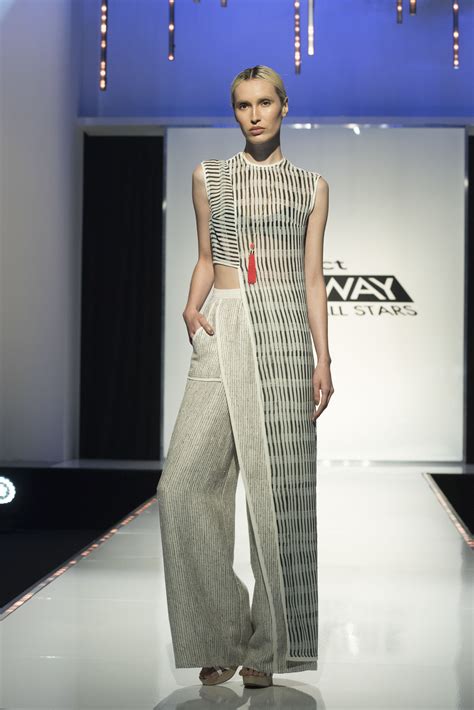 Designer Anthony Ryan’s final look for the fifth challenge of Project ...