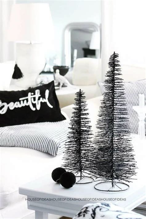 The Best Black Christmas Decor Ideas For The Holidays - an indigo day