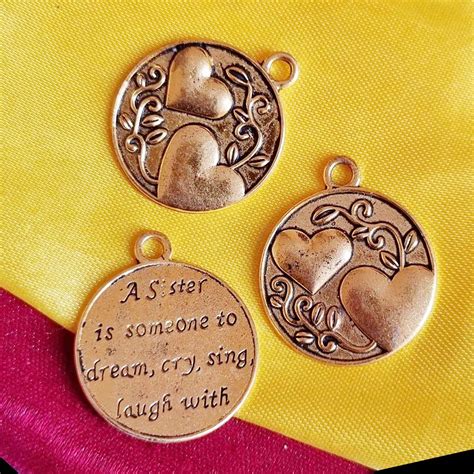 4/Pcs Pkg Inspiration word Charms for jewelry making in Size about 25x ...