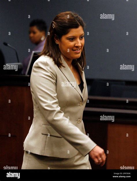 Galveston County Prosecutor Kayla Allen prepares for the second day of ...