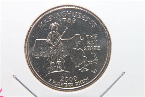 2000-P MASSACHUSETTS STATE QUARTER #12141