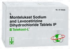 Telekast L Tablet – Allergy Relief for Runny Nose & Sneezing