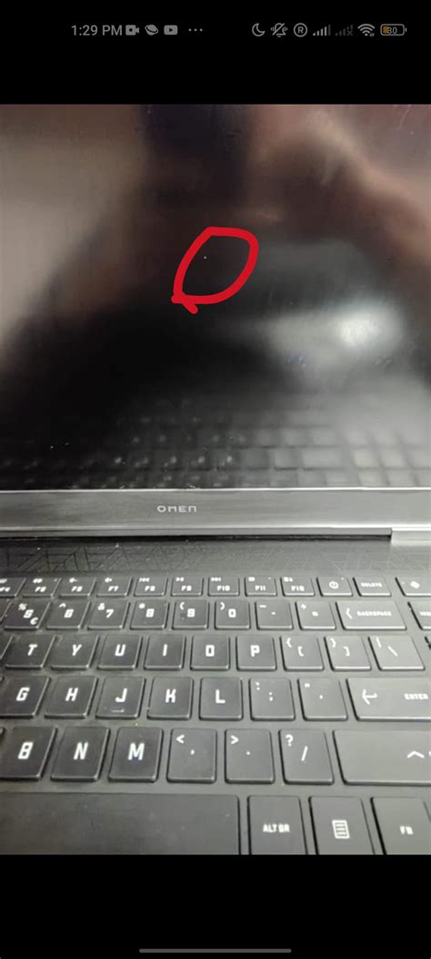 Screen scratched because of opening and closing laptop - HP Support ...