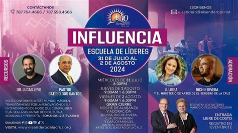Escuela de Líderes 2024 - "Influencia", Iglesia Cristiana El Sendero de ...
