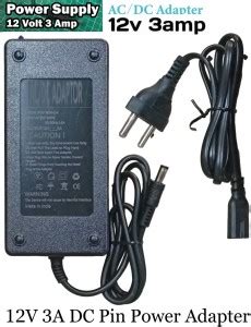 Divinext With Lead 12 Volt 3 Amp 36 Watt Power Supply AC to DC SMPS ...