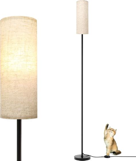 Fovaa LED Floor Lamp - Modern Tall Standing Lamp for Living Room ...