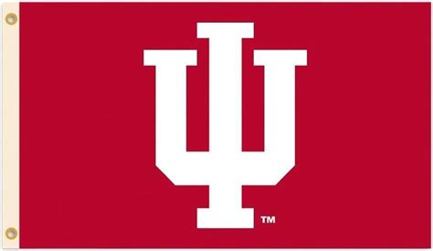 Indiana University Flag 3x5 Hoosiers IU Logo