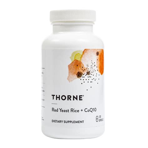 Red Yeast Rice + Coq10 (formerly Choleast) 120c Thorne - Arcana Empothecary