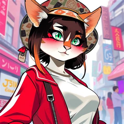 Create a female anthropomorphic calico cat | furry.ai