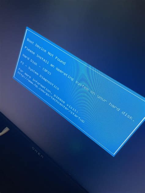 Image result for Boot Device Not Found Error