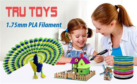 TRU TOYS 3 idea Imagine Create Print Multicolor Printing PLA Filament ...