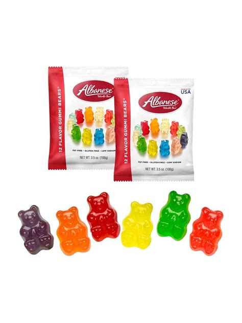 Albanese Candy Corner 12 Flavors Gummy Bears (2 pc | edamama