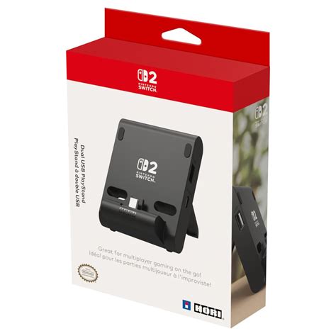 Hori Switch 2 Dual USB PlayStand - Switch 2 accessories - LDLC