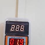 Digital Ac Volt Meter & Amp Meter Upto 50A, 230Ac (A1+V1), Red : Amazon ...