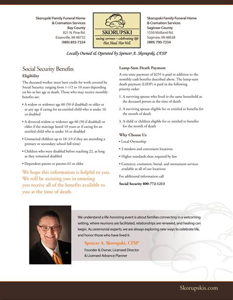 Helpful Forms | Skorupski Family Funeral Home & Crematio...