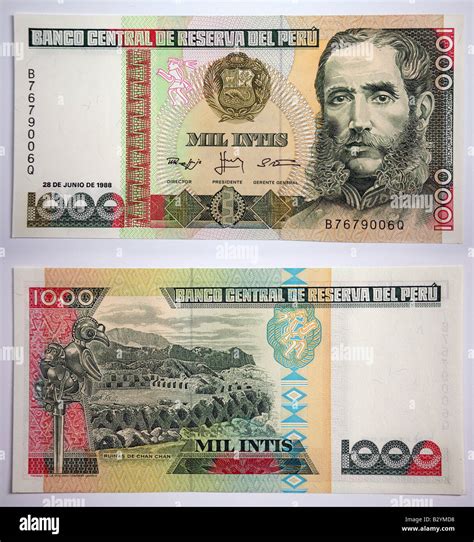 1000 Peruvian Money from Peru Stock Photo - Alamy