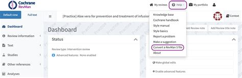 Image result for Tutorial Revman